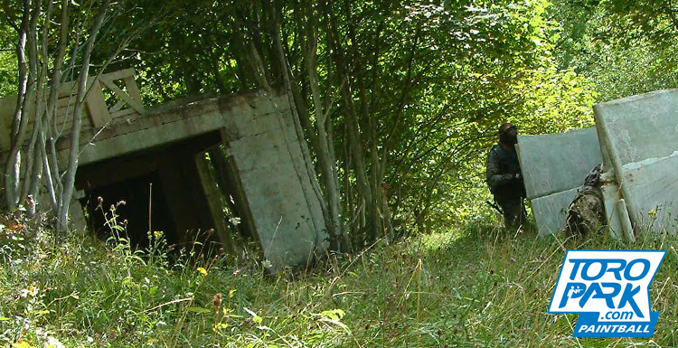 scenario foret milsim bunker obstacles bunker - TOROPARK - Terrain Paintball Normandie Rouen 76 - Loisirs   