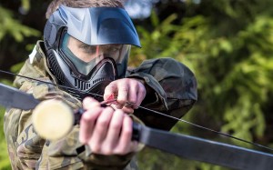 combat d'archers en mode camo 