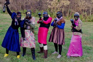 Paintball - Enterrement de vie de jeune fille   